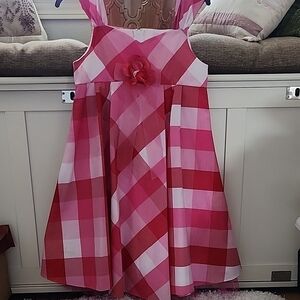 Bonnie Jean Girl Easter Pink Dress Size 10 kdr3